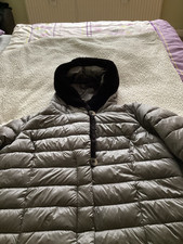 Damen steppjacke silbergrau gebraucht kaufen  Ribnitz-Damgarten