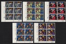 Vitrais de Natal 1992 blocos de cilindros 5v Grã-Bretanha 1992 comprar usado  Enviando para Brazil