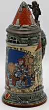 Thirsty knight mettlach for sale  Jacksonville