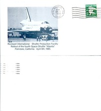 Usado, USA SPACE COVER 1985 PALMDALE ROCKWELL INTERNATIONAL (A1/26) comprar usado  Enviando para Brazil