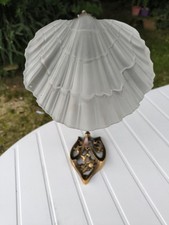 Lampe coquillage art d'occasion  Mussidan