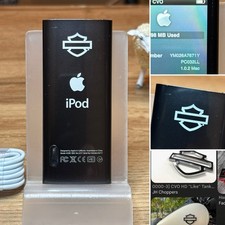 RARO!! iPod nano HARLEY DAVIDSON CVO Apple 5ª geração 8gb preto PC032LL gravado. comprar usado  Enviando para Brazil