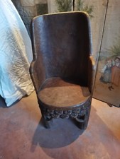 Chaises taillés bois d'occasion  Rumilly
