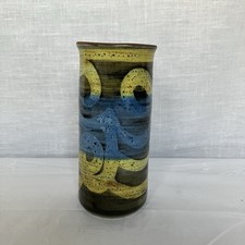 Studio pottery vase for sale  EXMOUTH