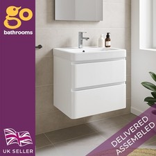 600mm white vanity for sale  WAKEFIELD
