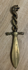 Vintage brass serpent for sale  Manassas