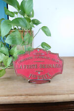 Plaque boucher ancienne d'occasion  Bourg-Achard