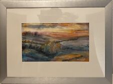 Aquarell landschaft modern gebraucht kaufen  Leonberg