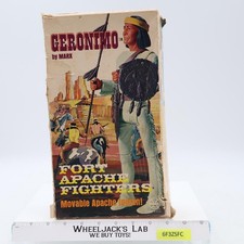 Geronimo Apache Indian Fort Apache 1974 Best of the West com Caixa Marx Vintage, usado comprar usado  Enviando para Brazil