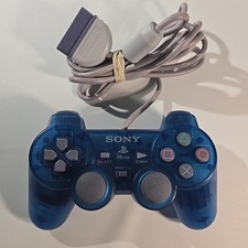 Controle Sony PlayStation 1 PSone azul claro OEM com fio PS ONE SCPH-110 MUITO BOM ESTADO comprar usado  Enviando para Brazil