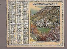 Almanach.calendrier ptt.1973.  d'occasion  Brignais