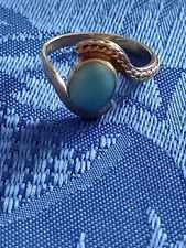 Goldring türkis damen gebraucht kaufen  Berlin