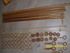 Gardinenstangen zubehör holz gebraucht kaufen  Roßwein