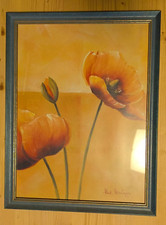 Bild mohnblumen rahmen gebraucht kaufen  Hameln