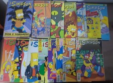 Simpsons lotto fumetti usato  Roma