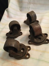 antique industrial casters for sale  LEICESTER