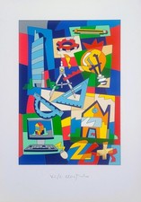 Ugo nespolo serigrafia usato  Bracciano