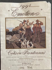 Etiquette vin côtes d'occasion  Saint-Perdon