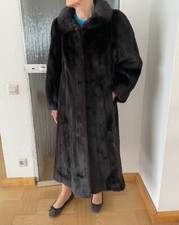 Pelzmantel nerz schwarz gebraucht kaufen  Hattingen