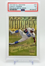 1999 Metal Universe Yancey Thigpen Precious Metal Gems PMG /50 #73 Titans PSA 5 comprar usado  Enviando para Brazil