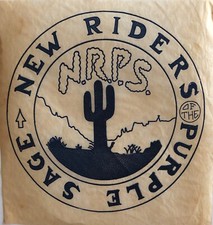 Vintage 1974 New Riders Of The Purple Sage NRPS Country Rock Ferro na Transferência comprar usado  Enviando para Brazil