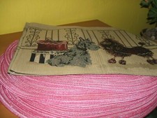 Platzdeckchen hunde pudel gebraucht kaufen  Ilmenau, Martinroda