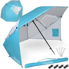 Sonnenschirm 240cm strandschir gebraucht kaufen  Deutschland