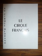 Programme cirque français d'occasion  Rueil-Malmaison
