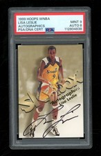 1999 Aros WNBA Lisa Leslie Autographics #4 PSA 9 Auto 8 SE1011 comprar usado  Enviando para Brazil