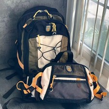 Mochila + conjunto de cintura/estilingue vintage TIMBERLAND com bolsas de armazenamento para caminhadas ao ar livre Y2K, usado comprar usado Mochila + conjunto de cintura/estilingue vintage TIMBERLAND com bolsas de armazenamento para caminhadas ao ar livre Y2K, usado comprar usado  Enviando para Brazil
