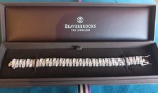 Beaverbrooks tennis bracelet for sale  HOLYWELL