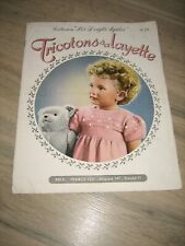 Catalogue tricot layette d'occasion  Neuville-aux-Bois