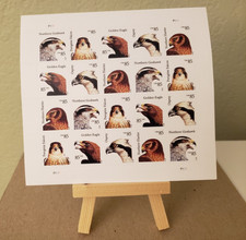 BIRDS OF PREY (Folha de 20 selos) USPS (85¢) 85 centavos MNH [NOVO] 30% de desconto FV, usado comprar usado  Enviando para Brazil