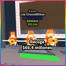 Usado, Los Crocodillitos LAVA 🌋✅ Roube um Braurot🔥ROBLOX | ENTREGA MAIS RÁPIDA 📦 comprar usado  Enviando para Brazil