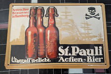 Blechschild pauli bier gebraucht kaufen  Altusried