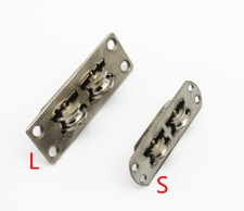 Usado, Diâmetro de 14-18mm De Metal Roda Dupla Janela Porta Do Armário Slide Roller Polia comprar usado  Enviando para Brazil