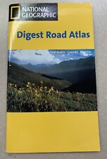 National Geographic Digest Road Atlas EE. UU.-Canadá-México 5 x 8 1/2" segunda mano  Embacar hacia Argentina