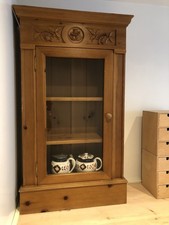 Pine glass fronted for sale  WILMSLOW