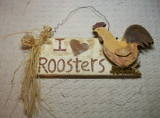 Love roosters wood for sale  Galion