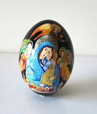 Oeuf oie decore d'occasion  Nancy-