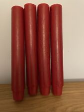 Red dinner candles for sale  BRISTOL