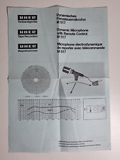Uher mikrofon m517 gebraucht kaufen  Recklinghausen