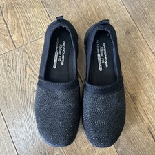 Skechers sparkly black for sale  WIGAN