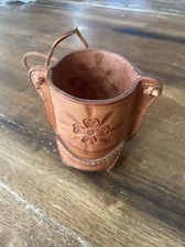 Vtg tooled leather for sale  Windsor