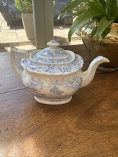 Antique staffordshire blue for sale  MILTON KEYNES