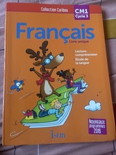 Français cm1 livre d'occasion  Créteil