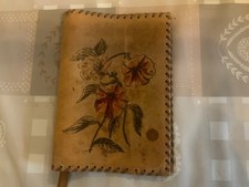 Alte leder buchhülle gebraucht kaufen  Freisen
