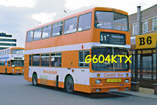Bus Slide Original Agfa G604KTX-Cardiff-604-Scania N113-Alexander-Junho 1991, usado comprar usado  Enviando para Brazil