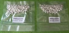 100g 50g silbergranulat gebraucht kaufen  Plauen