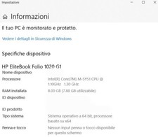 Notebook elitebook folio usato  Zeccone
